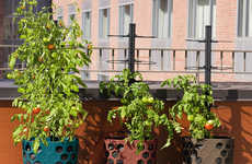 Self-Watering Urban Planters