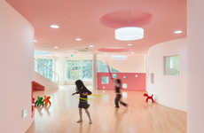 Curved Colorful Classrooms