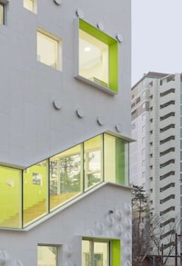 Curved Colorful Classrooms Image 2