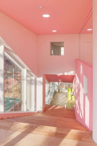 Curved Colorful Classrooms Image 6