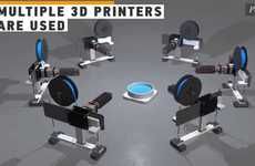 Levitating 3D Printing Systems