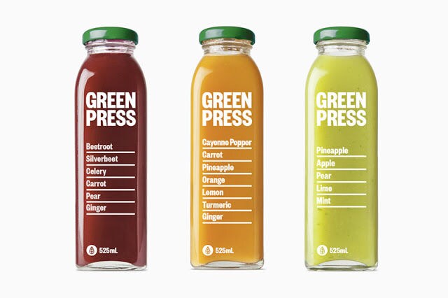 Recipe-Listing Juice Packaging