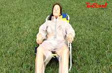 Winter Sunbathing Suits