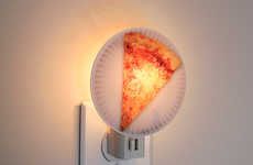Realistic Pizza Lamps