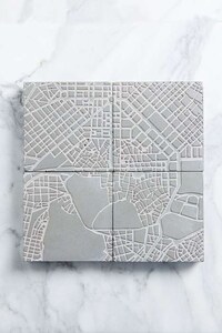 Concrete Cityscape Coasters Image 3