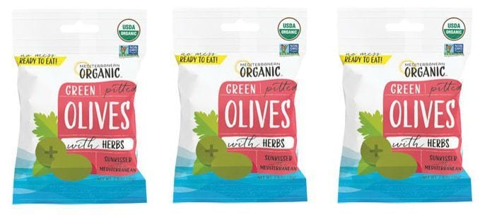Green Olive Snack Packs