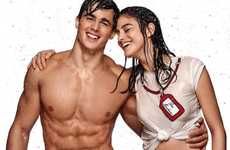 Romantically Wet Fashion Ads