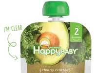 Transparent Baby Food Pouches