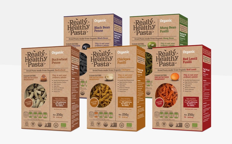 Nutritious Legume Pastas