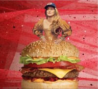 Actress Food Collages Image 2