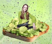 Actress Food Collages Image 4