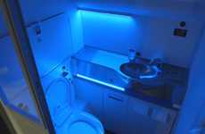 Self-Cleaning Airplane Bathrooms