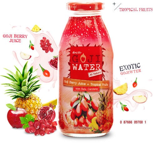 Tropical Goji Beverages