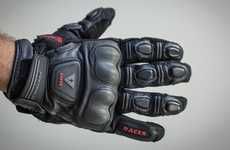 Breathable Motorbike Gloves