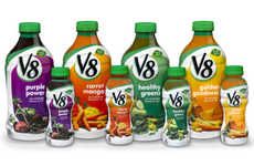 Colorful Vegetable Juice Branding
