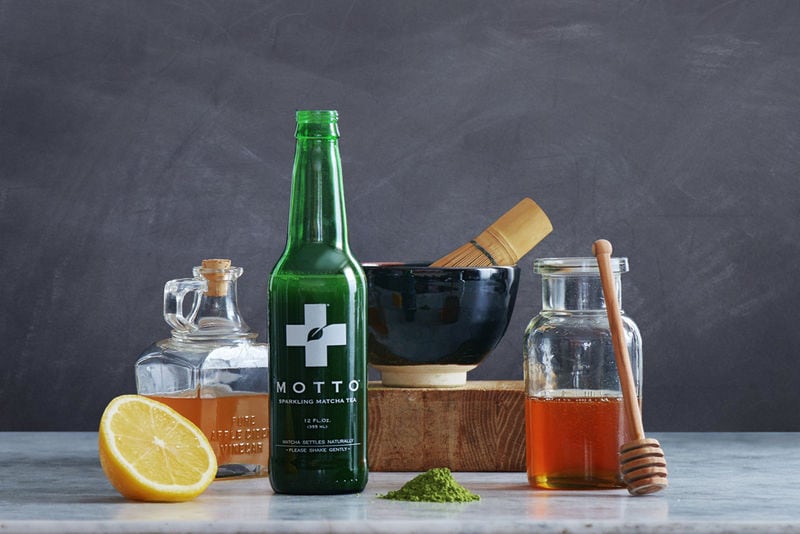 Sparkling Matcha Drinks