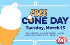 Complimentary Ice Cream Promotions