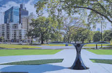 Stranger-Connecting Benches