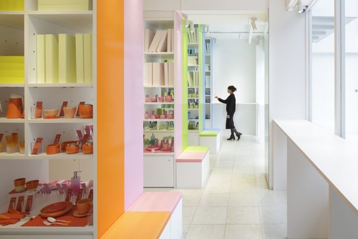 Color-Coordinated Design Stores