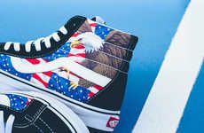 Patriotic Slip-on Sneakers