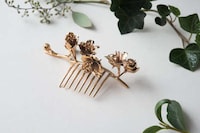 Floral 3D-Printed Jewelry Image 4