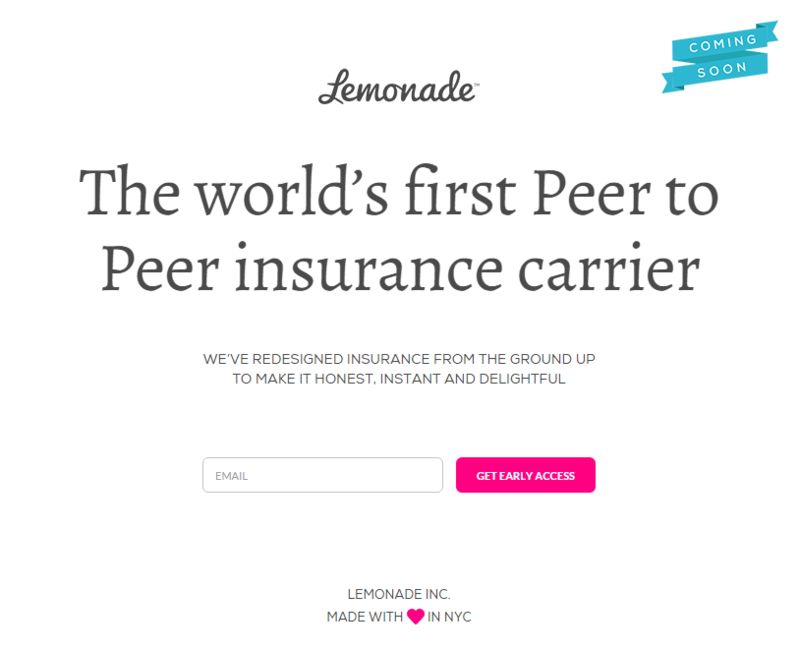 P2P Insurance Start-Ups