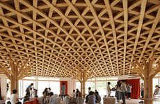 Straw Hat-Inspired Ceilings