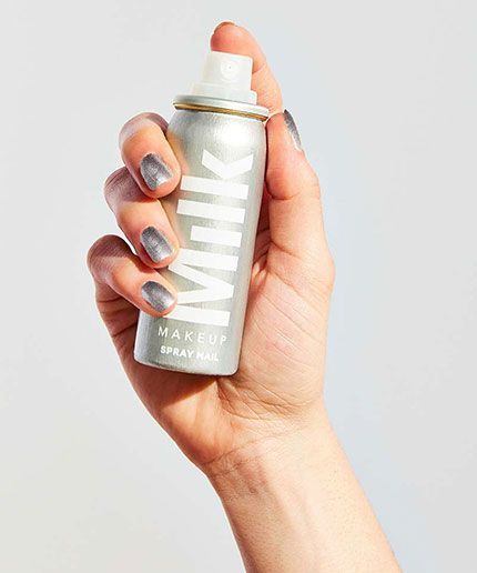Spray-On Nail Art
