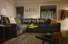 Family-Focused Furniture Ads