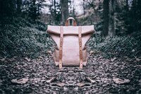 Rolltop Leather Rucksacks Image 4
