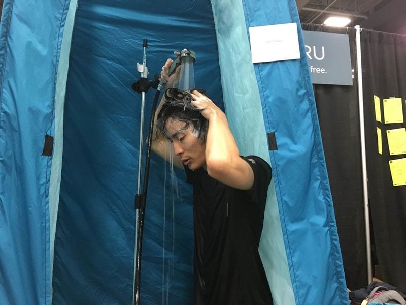High-Pressure Portable Showers