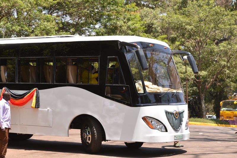 Solar-Powered Buses