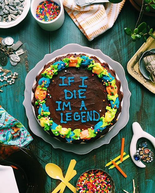 Rap Lyric Cake Designs