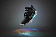 Futuristic Self-Lacing Sneakers