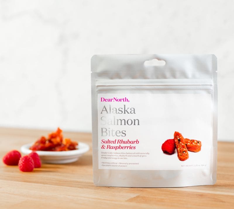 Flavored Salmon Snacks