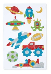 Anti-Mess Glitter Toys Image 5
