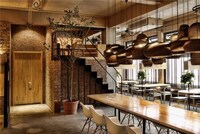 Textured Cafe Interiors Image 4