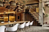 Textured Cafe Interiors Image 7