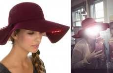 LED Anti-Surveillance Hats