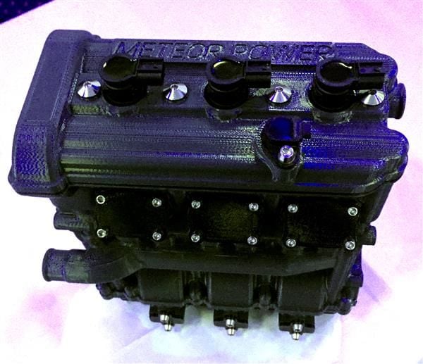 3D-Printed Motorcycle Engines