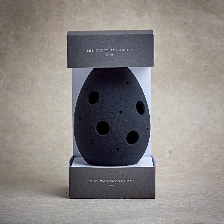 Achromatic Chocolate Eggs