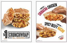 Spicy Handheld Wraps