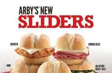 Meaty Snack-Sized Sandwiches