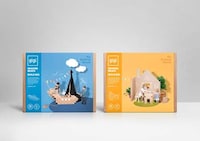 Cardboard Building Block Branding Image 5
