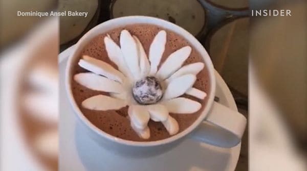 Blooming Truffle-Filled Marshmallows