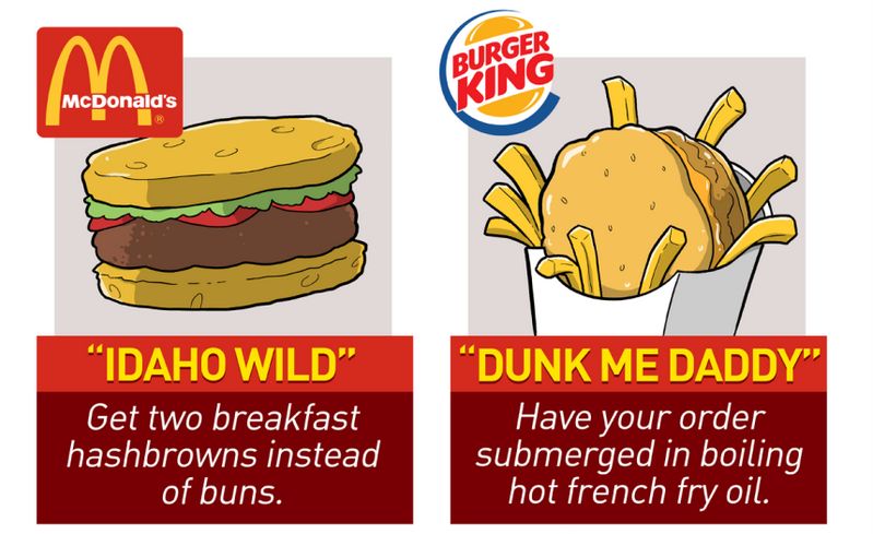 Silly Secret Menus