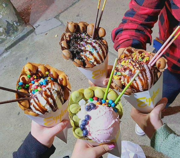Egg Waffle Cones