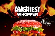 Spicy Red Hamburger Buns