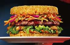 Ramen-Based Burger Buns