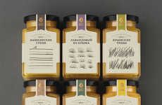 Elegant Honey Jar Branding